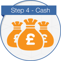 Step 4 - Cash